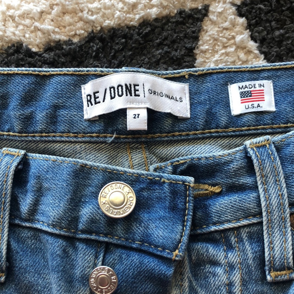 Perfect condition Re/done jeans
